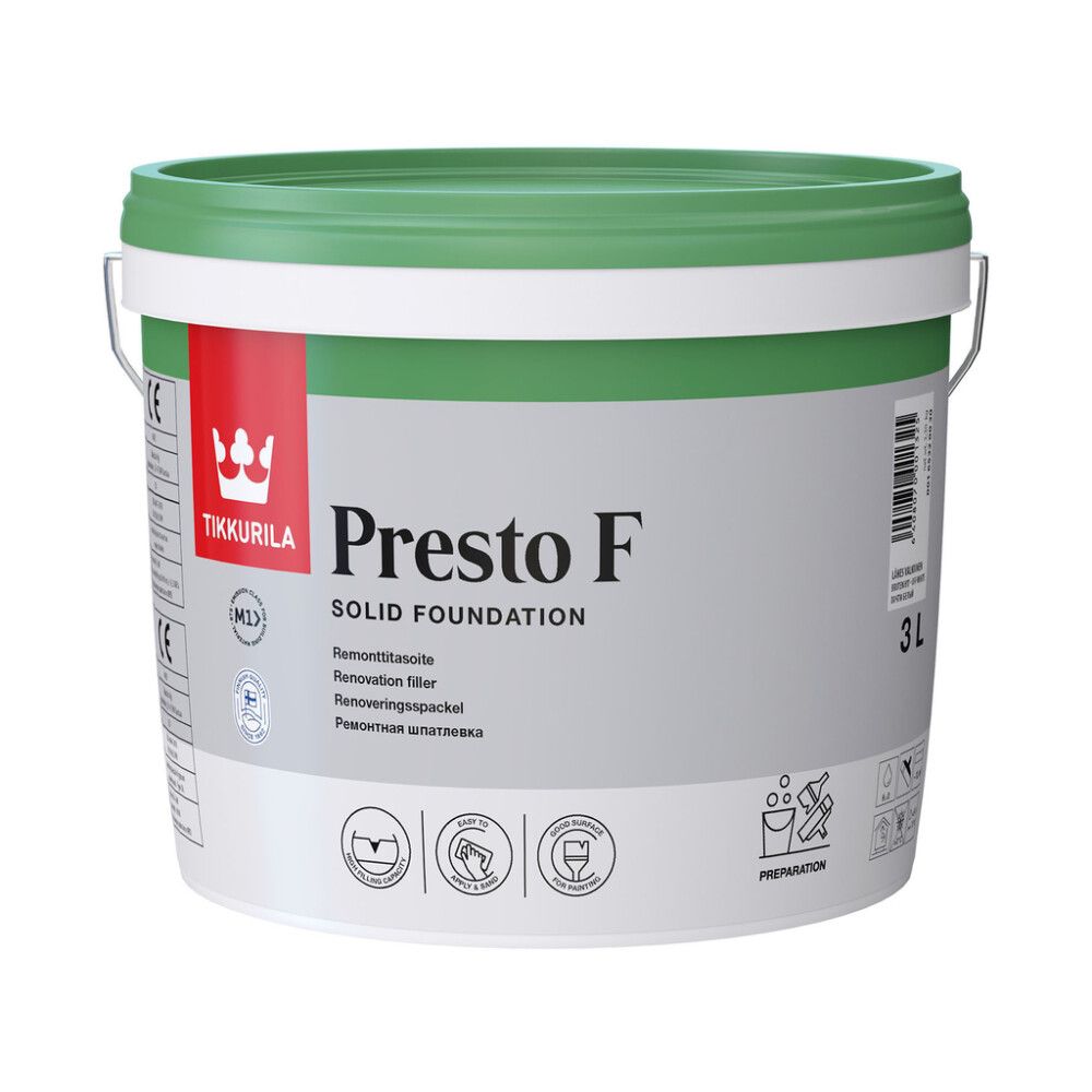 Remonttitasoite Tikkurila Presto F