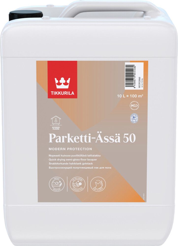 Lattialakka Tikkurila Parketti-Ässä 50 Puolikiiltävä