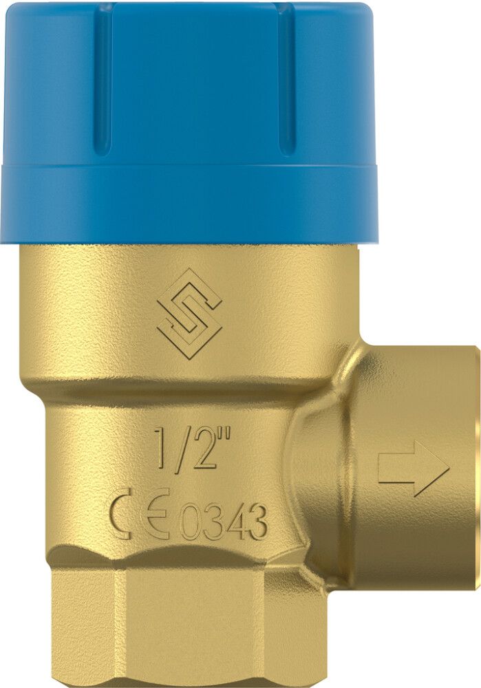 Varoventtiili Flamco Prescor 1/2 - 10 Bar SK MS