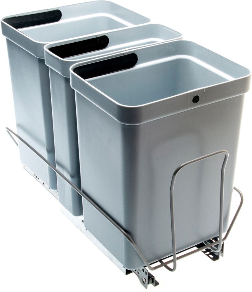 Jätesankovaunu Mever 2 x 10 l + 5 l