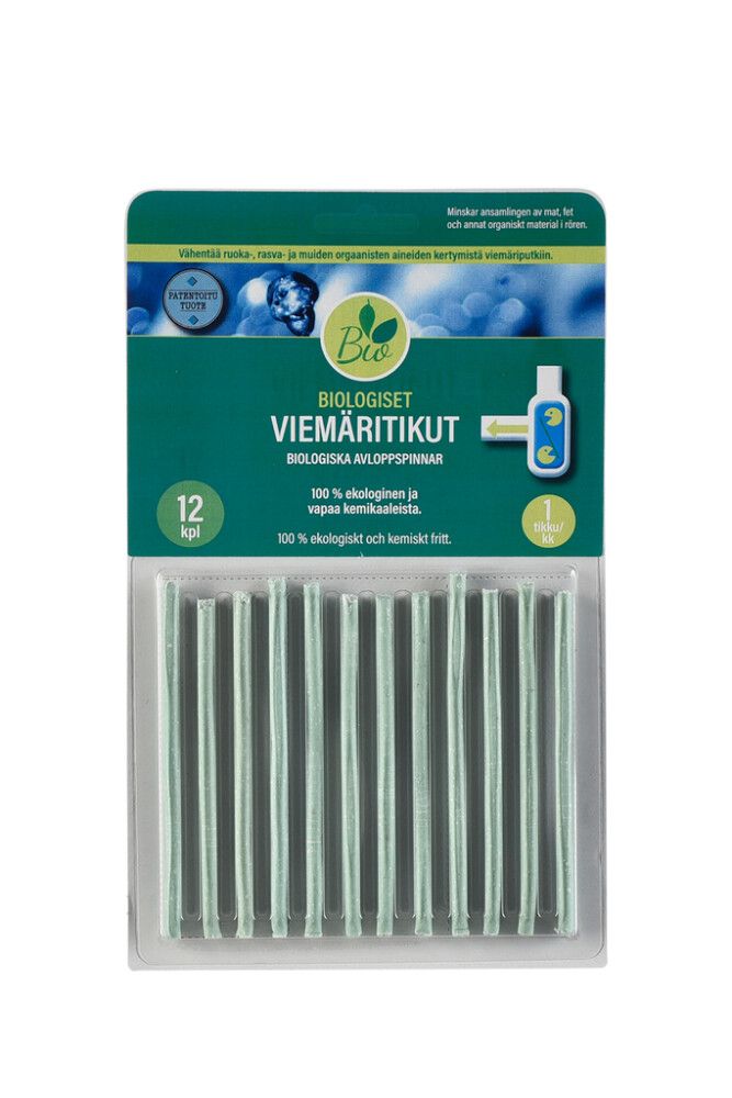 Biologiset viemäritikut 12kpl