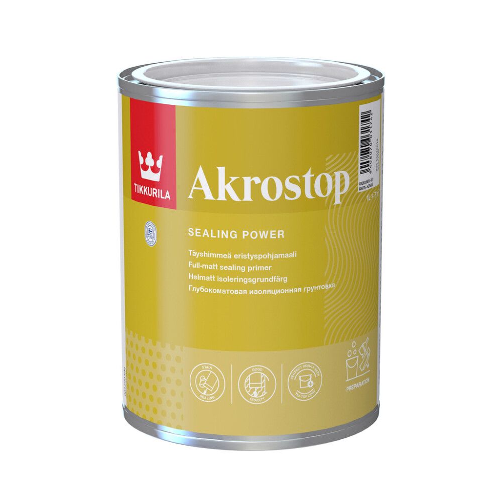 Eristyspohjamaali Tikkurila Akrostop