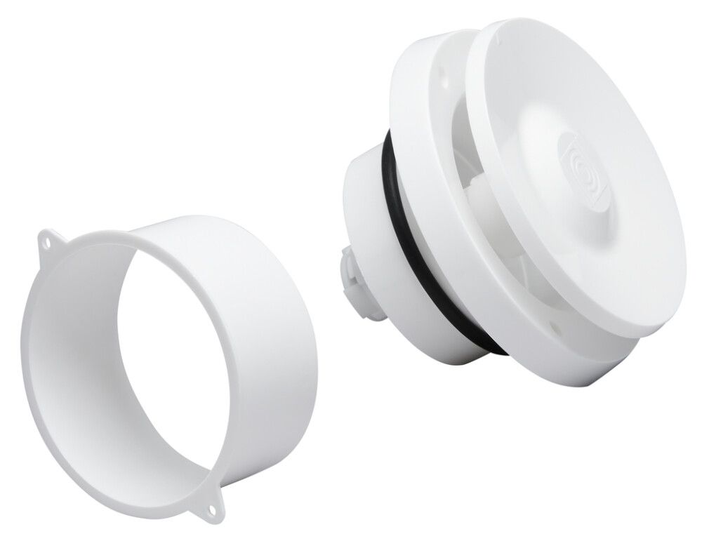 Korvausilmaventtiili Velco VTR-100 valkoinen