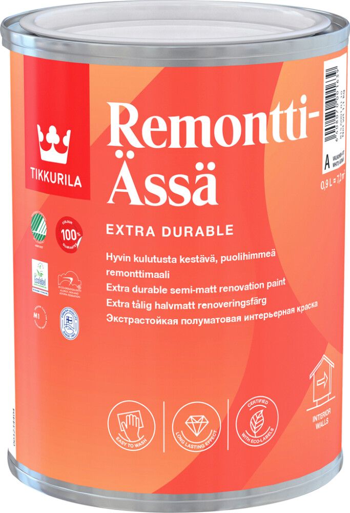 Sisämaali Tikkurila Remontti-Ässä