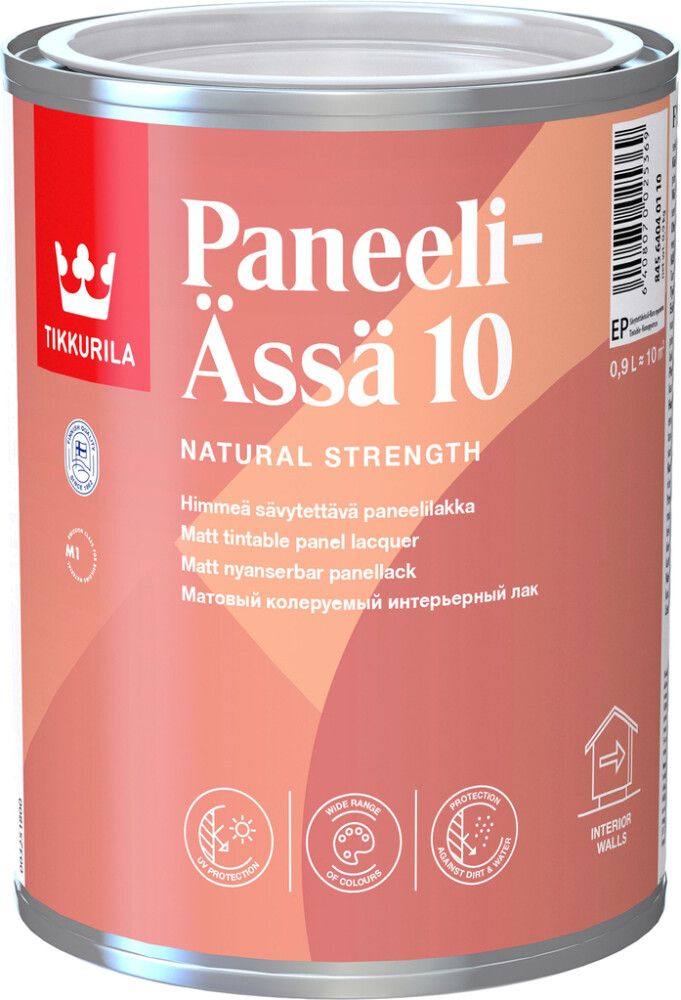 Paneelilakka Tikkurila Paneeli-Ässä 10 Himmeä
