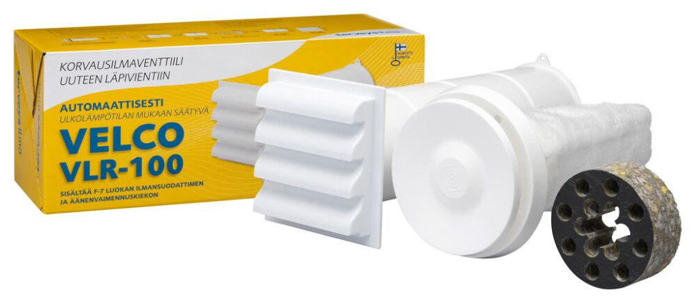 Korvausilmaventtiili Velco VLR-100