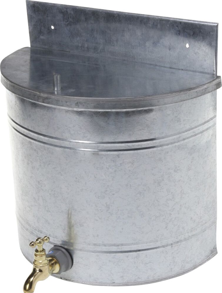 Pesusäiliö seinälle 10 l sinkitty