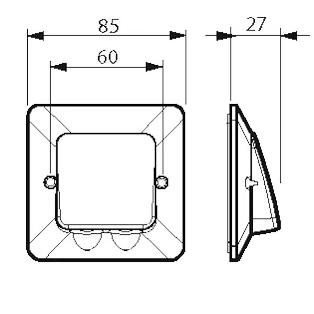 Liitäntäkansi ABB IP44