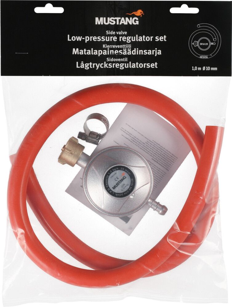 Matalapainesäädinsarja Mustang kierreventtiili
