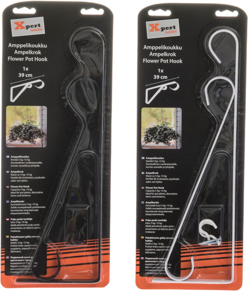 Amppelikoukku Firenze 39 cm lajitelma