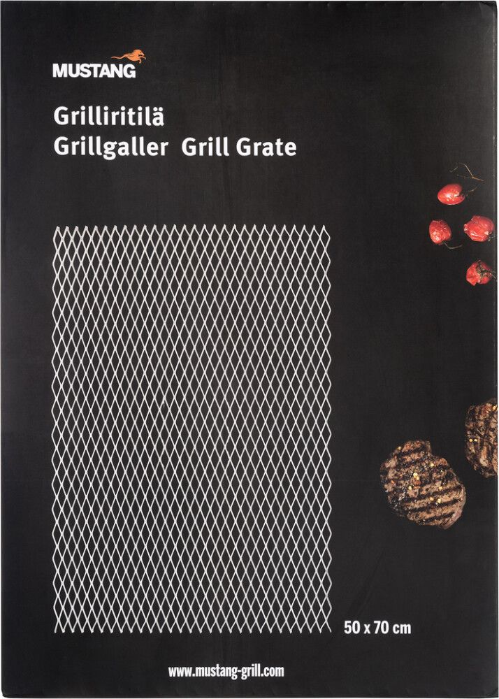 Grilliritilä Mustang 50 x 70 cm