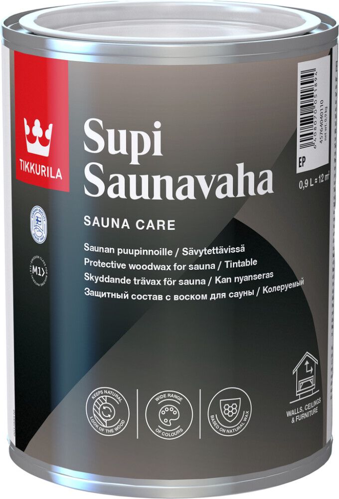 Saunavaha Tikkurila Supi Väritön