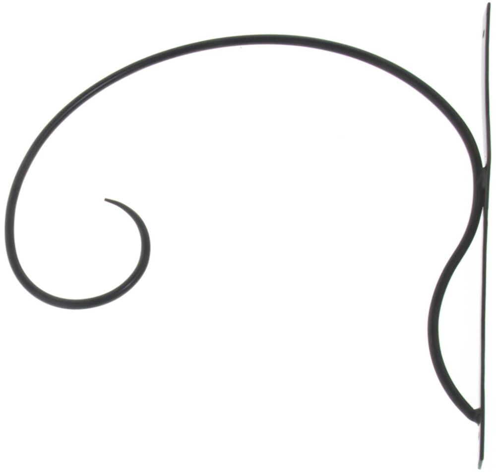 Amppelikoukku kukkakuvio 35 cm lajitelma