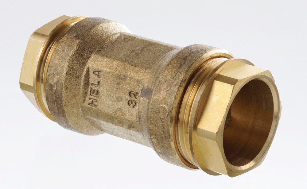 Muoviputken väliliitin Opal 20 mm MS