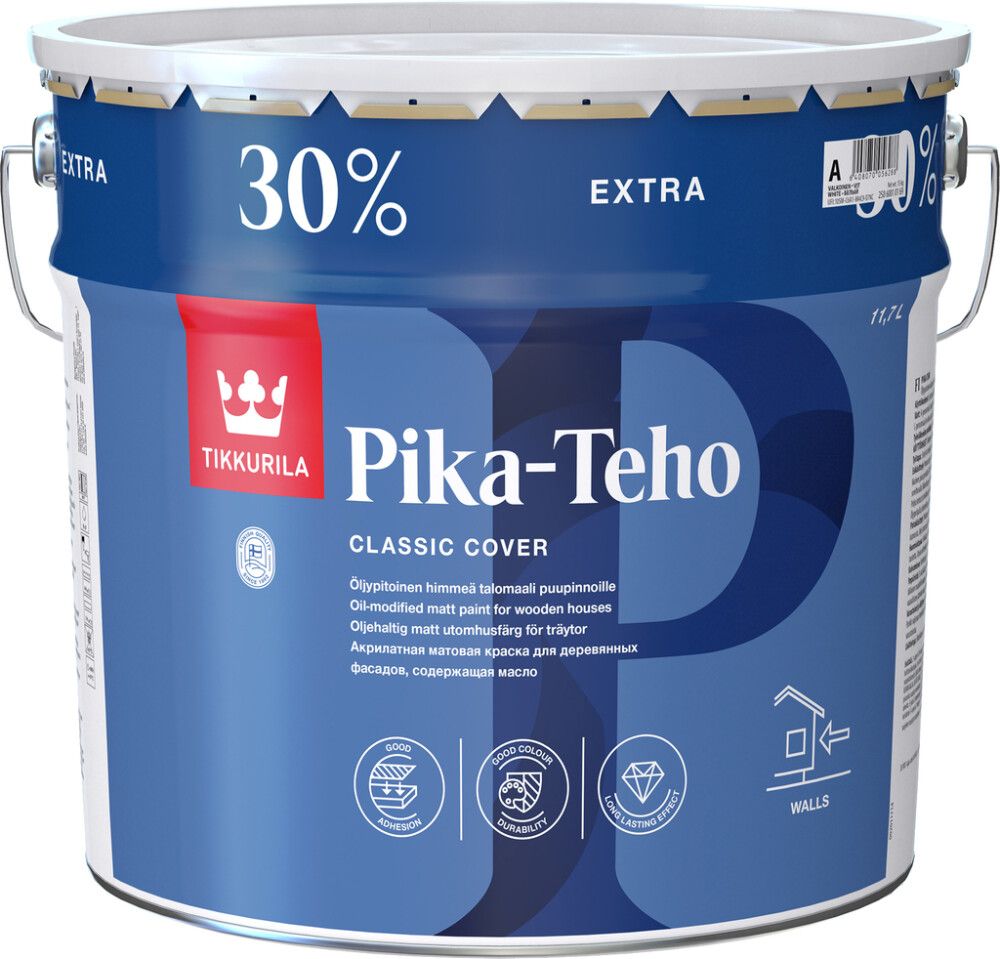 Talomaali Pika-Teho Valkoinen 11,7 l