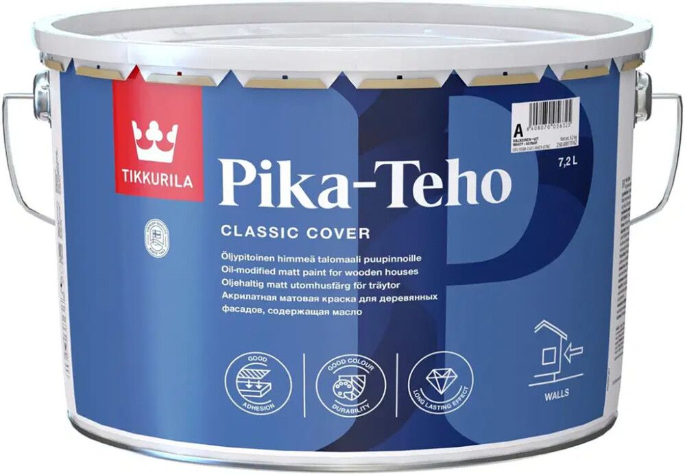 Talomaali Pika-Teho 7,2 l Valkoinen