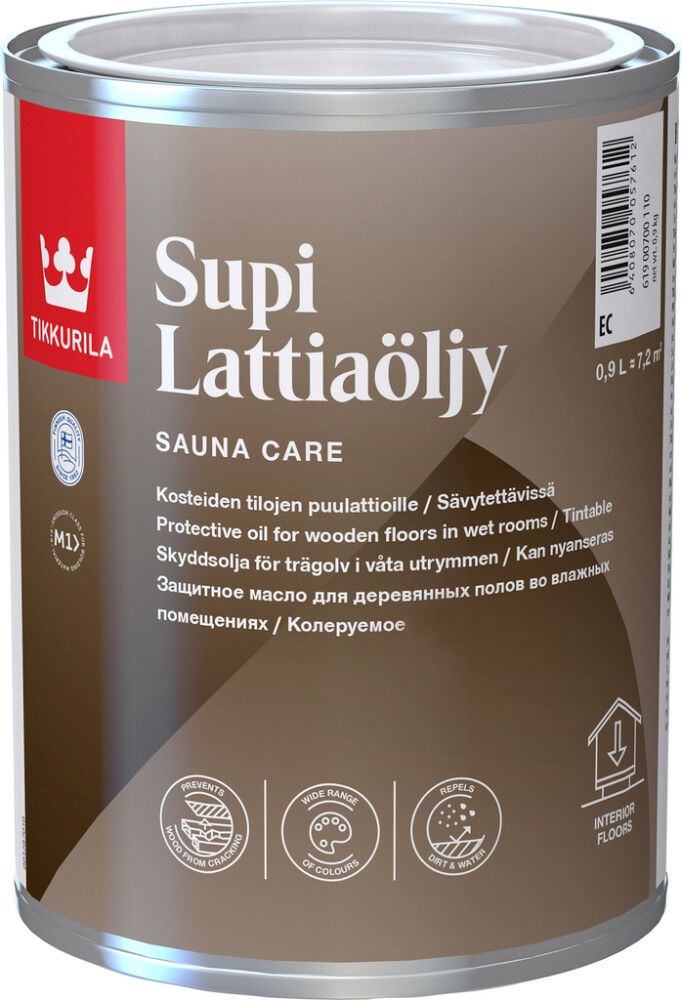 Supi Lattiaöljy 0,9 l