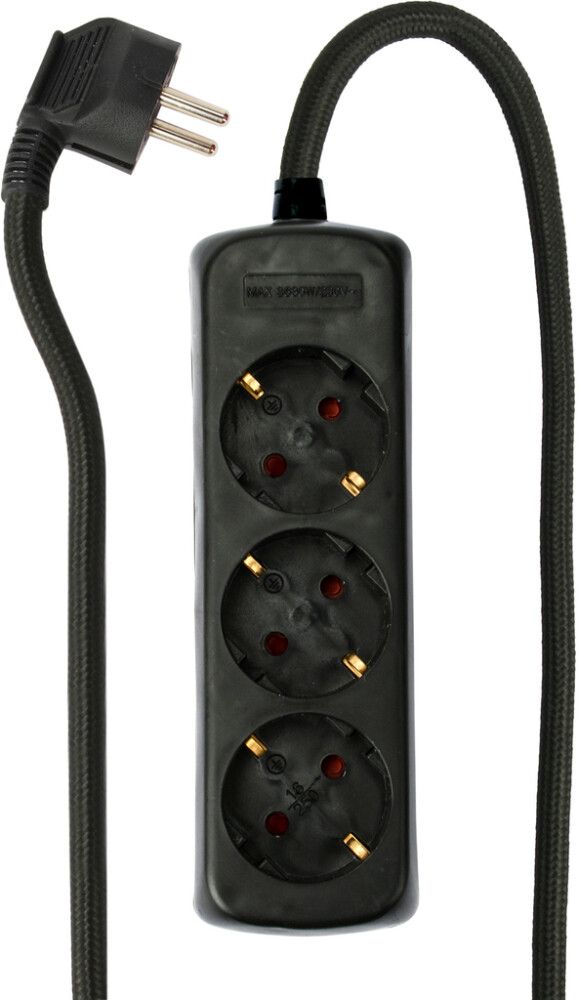 Jatkojohto Opal 3-os Musta