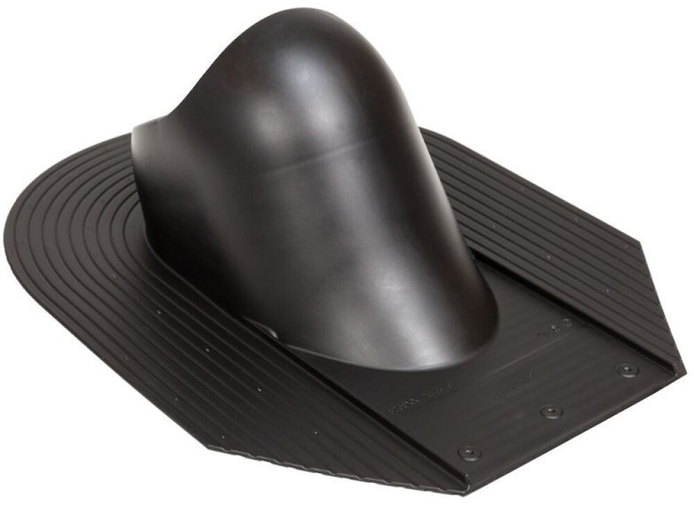 Kattoläpivienti HS Vilpe Huopa/Slate Musta