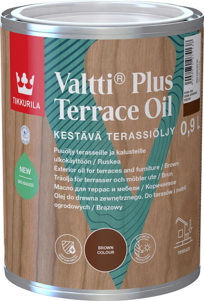 Valtti Plus Terrace Oil Tikkurila Ruskea