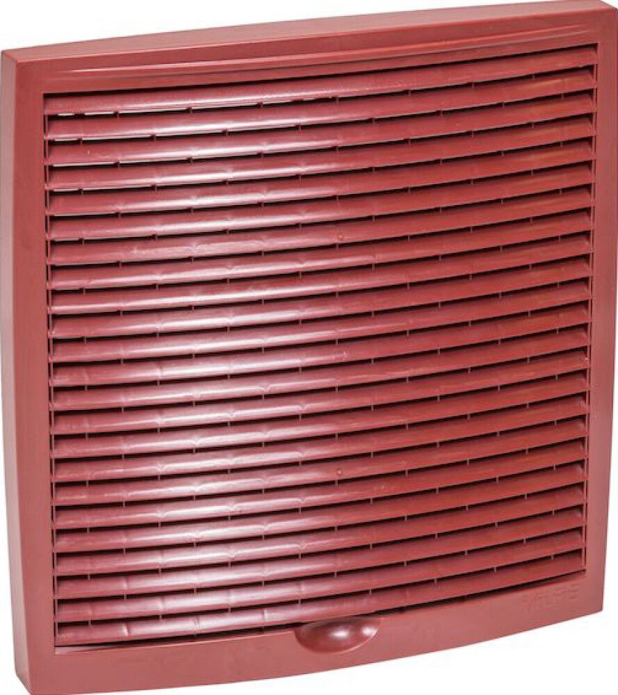 Monitoimi-ulkosäleikkö Vilpe 240 x 240 mm punainen