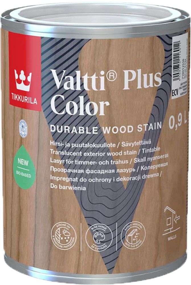 Kuullote Valtti Tikkurila Plus Color ECV 0,9 l