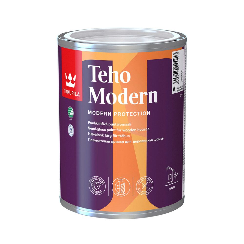 Puutalomaali Tikkurila Teho Modern