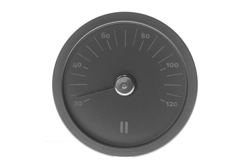 Saunan Lämpömittari Rento Musta