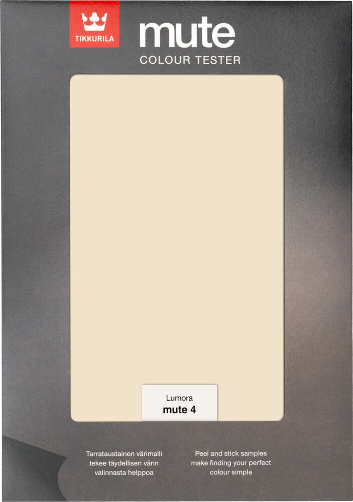 Tarravärimalli Tikkurila Mute 4 Lumora