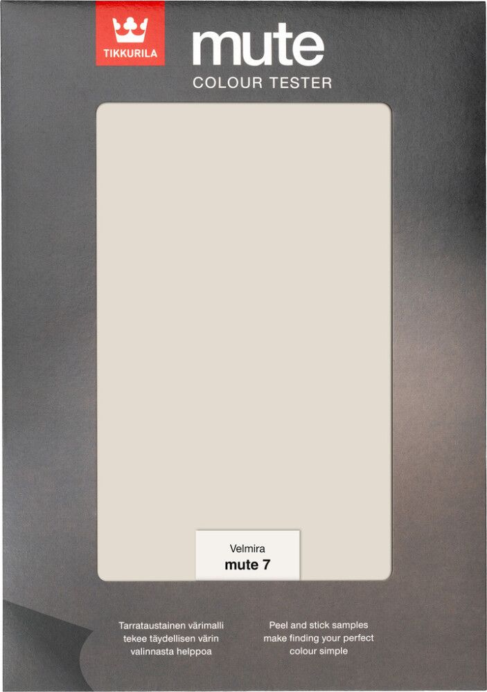 Tarravärimalli Tikkurila Mute 7 Velmira