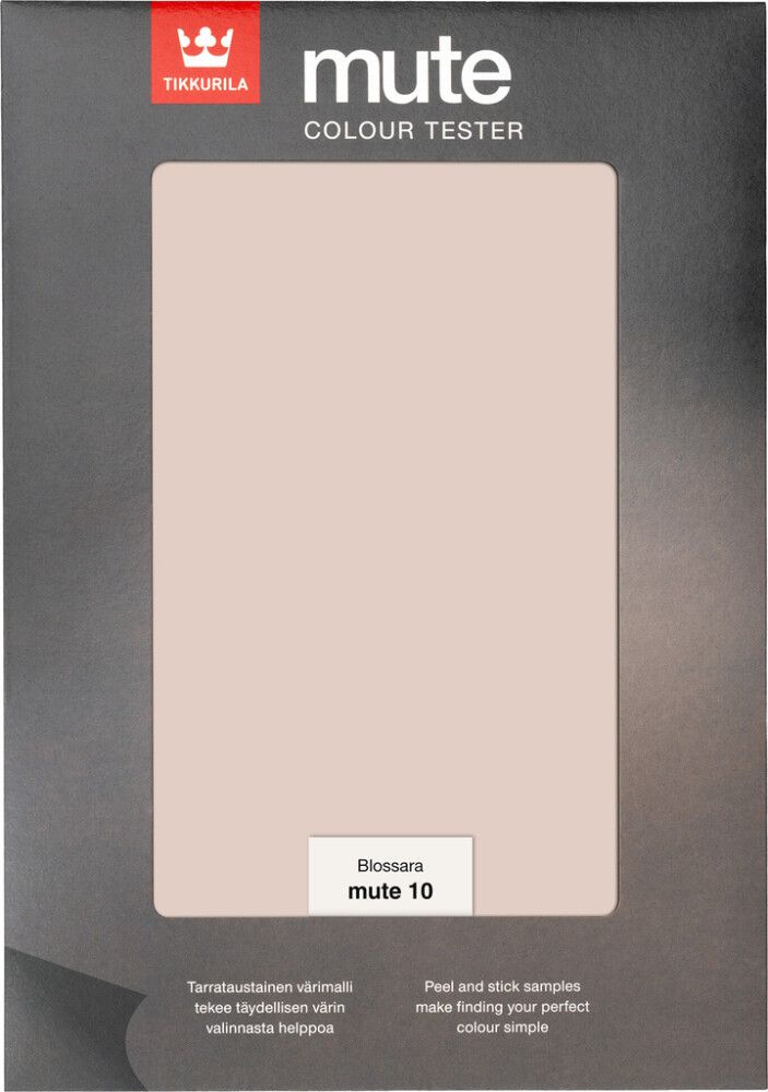 Tarravärimalli Tikkurila Mute 10 Blossara