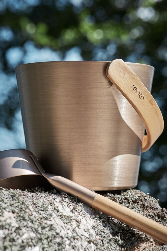 Saunakauha Rento samppanja 43,5 cm