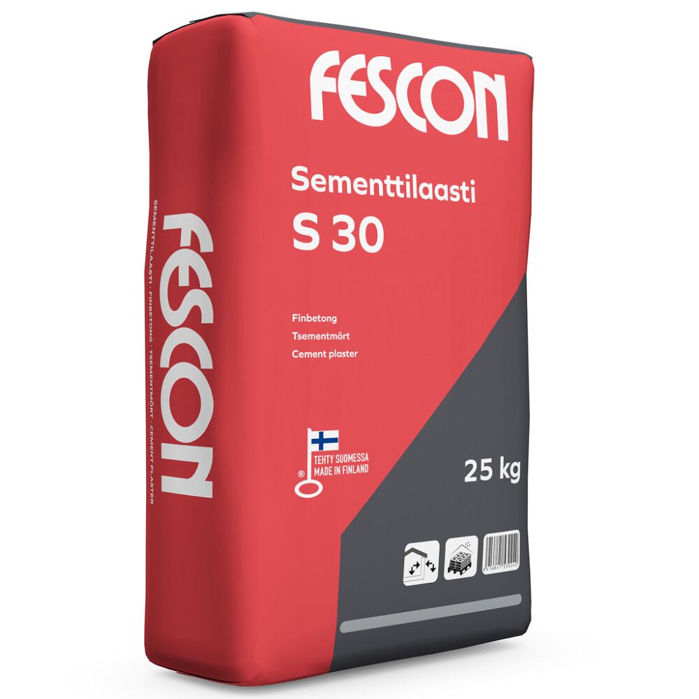 Sementtilaasti Fescon S 30 25 kg