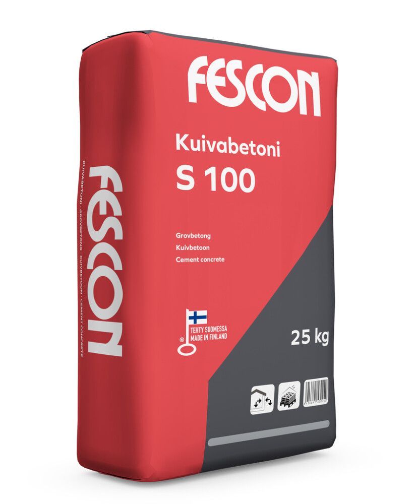 Kuivabetoni Fescon S 100 25 kg