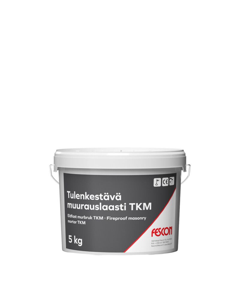 Tulenkestävä muurauslaasti Fescon TKM 5 kg
