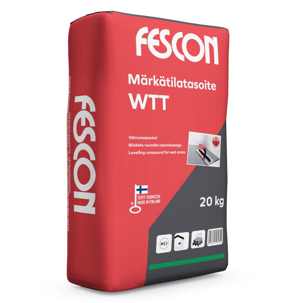 Märkätilatasoite Fescon WTT 20 kg