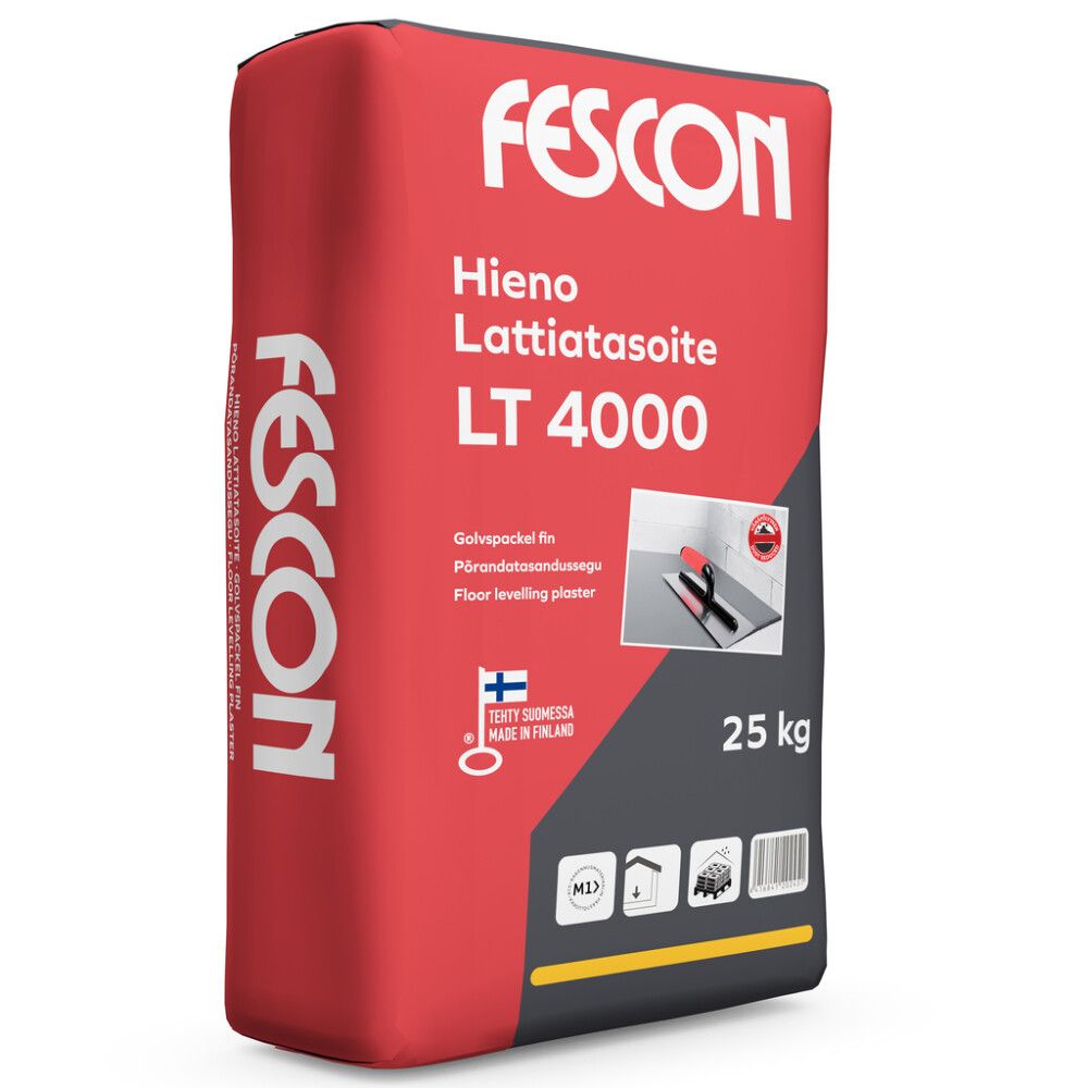 Hieno Lattiatasoite Fescon LT 4000 20 kg