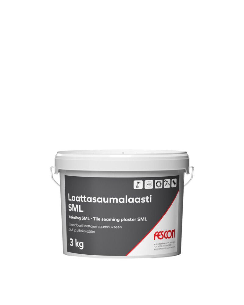 Saumalaasti Fescon SML 3 kg, eri värejä