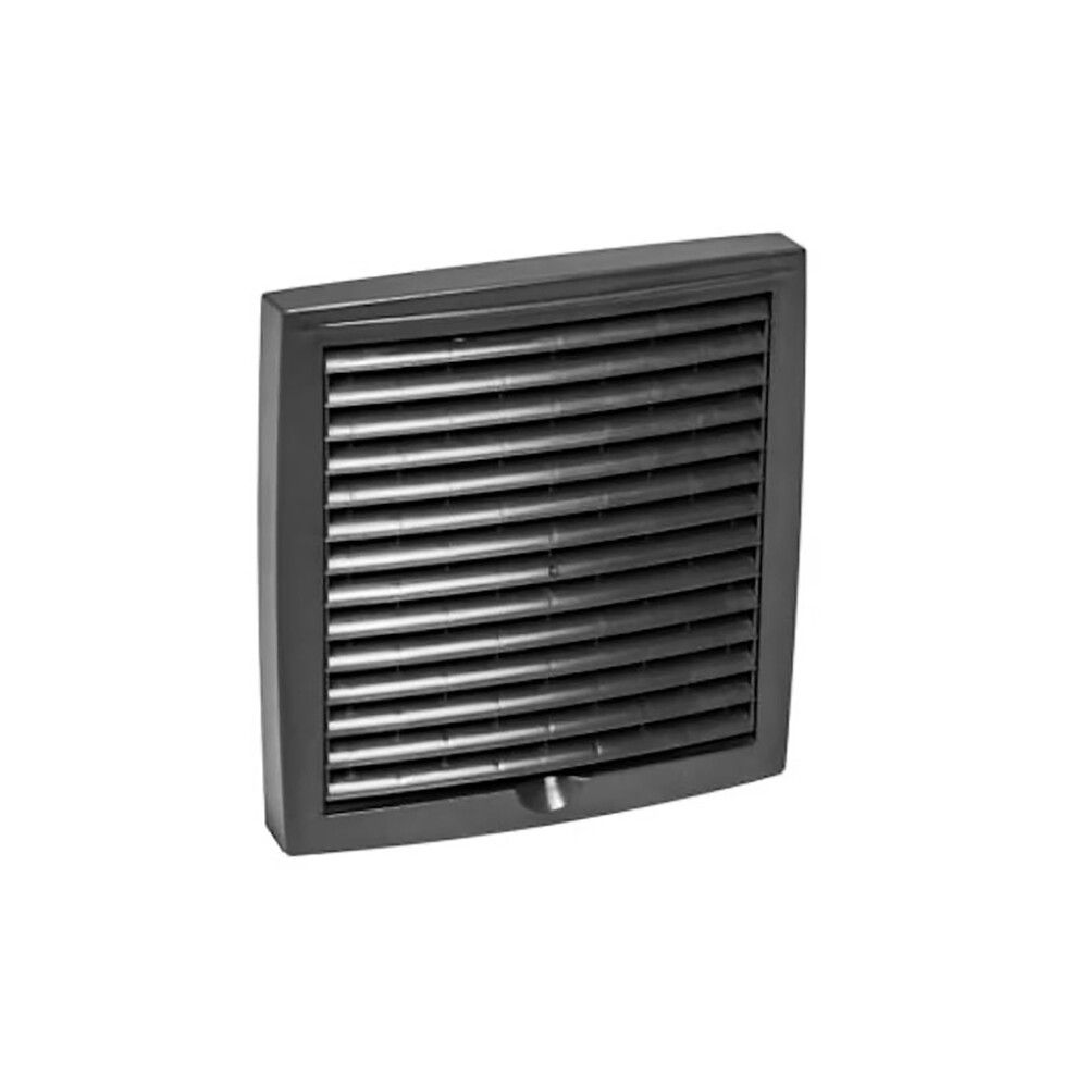 Monitoimi-ulkosäleikkö Vilpe Musta 150 x 150 mm