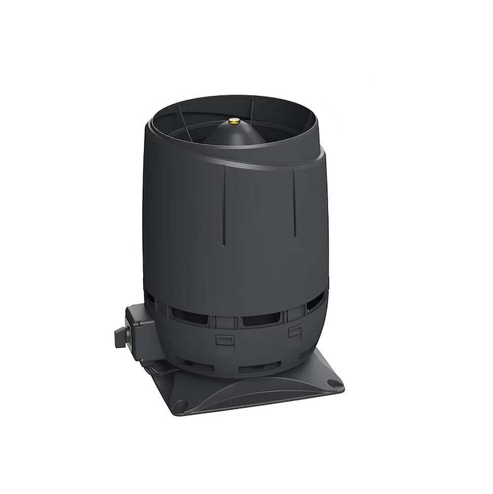 Huippuimuri Vilpe ECo125S Flow musta 300 x 300 mm 