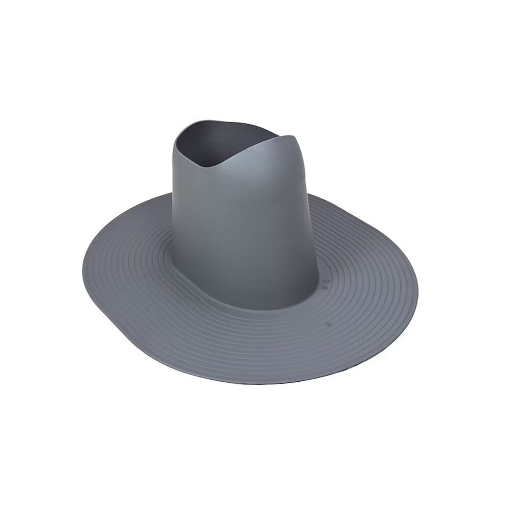 Kattoläpivienti Vilpe huopa korkea harmaa 200 mm