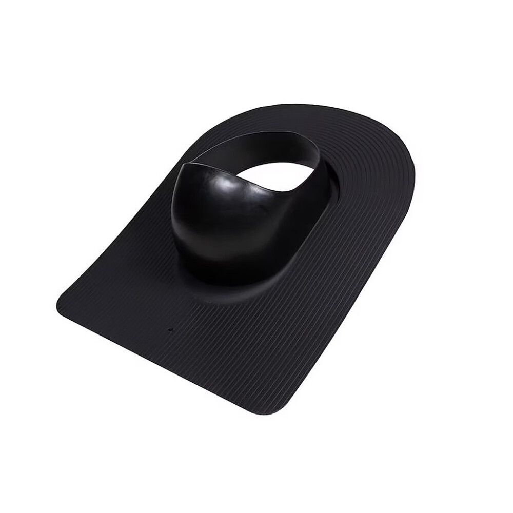 Kattoläpivienti Vilpe XL huopa musta Ø 160–250 mm