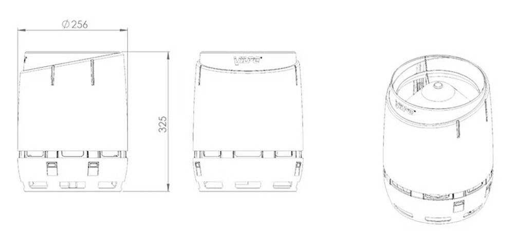 Sadehattu Vilpe Flow 160 punainen