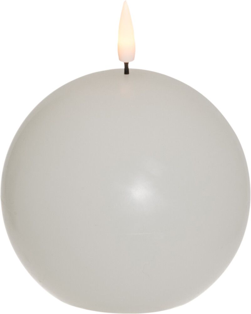 LED-pallokynttilä 3D liekki 10 cm