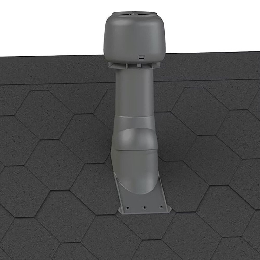 Kattoläpivienti Vilpe huopa/slate harmaa