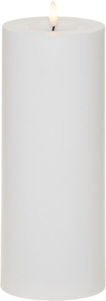 LED-pöytäkynttilä 3D liekki 10 x 25 cm