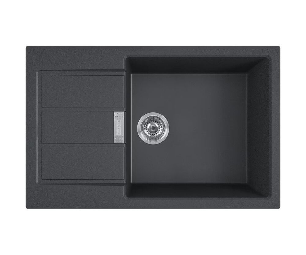 Komposiittiallas Franke Sirius 2 Sir 611-78 XL Musta