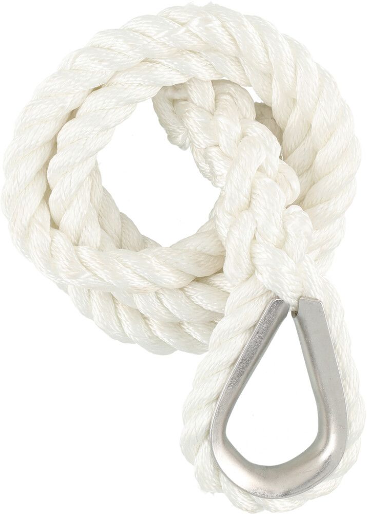 Kiinnitysköysi riipputuoliin valkoinen