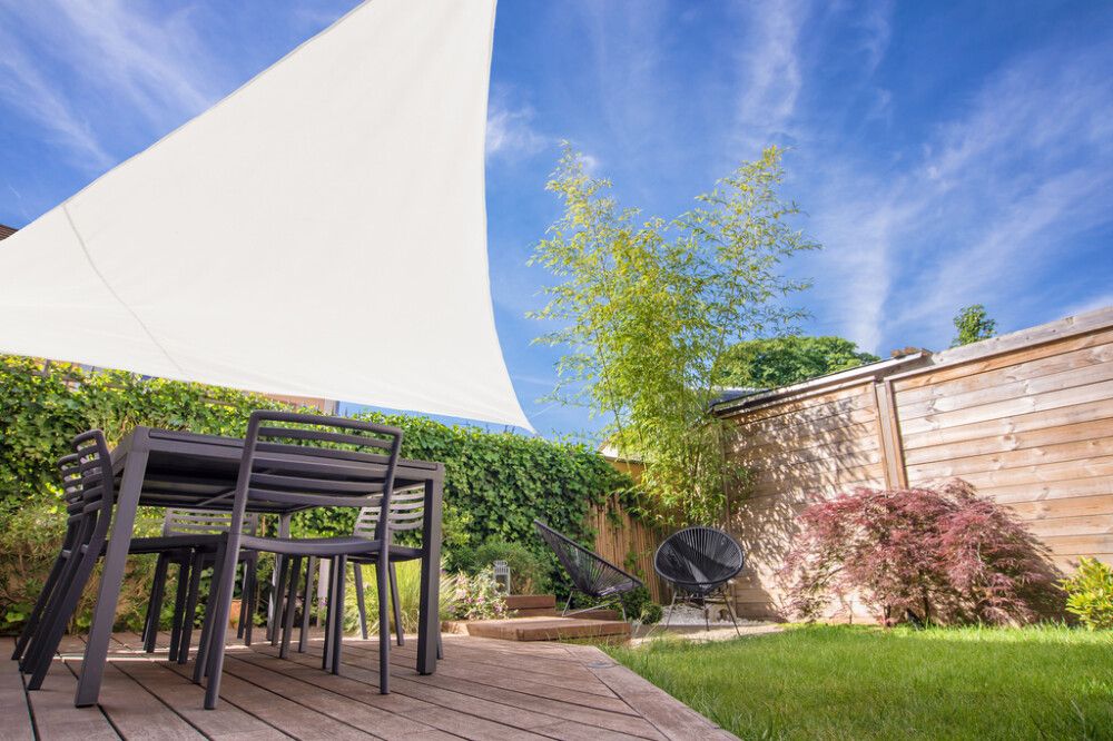 Aurinkopurje 5 x 5 x 5 m beige