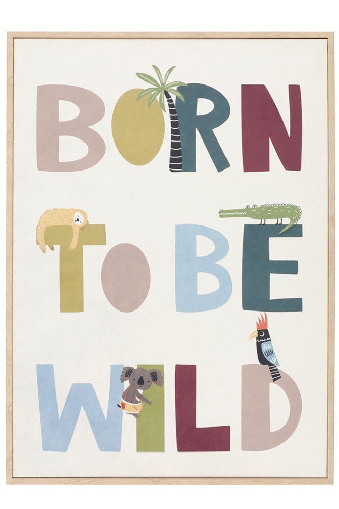 Taulu 4living Born to be wild 50 x 70 cm